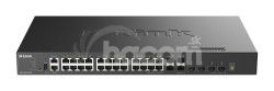 D-Link DXS-3410-32SY/E 10G Layer 3 Stackable Managed Switch, 24x 10GBASE-T, 4*10G SFP+, 4x 25G SFP28 DXS-3410-32XY/E