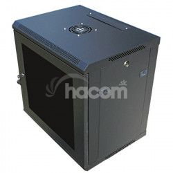 Datacom 19 "rozvdza 9U / 450 mm (sklo) ierny 71071