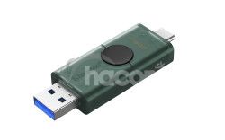 DataTraveler Duo G2/128GB/USB 3.2/USB-A + USB-C/Zelen DTDEG2/128GB