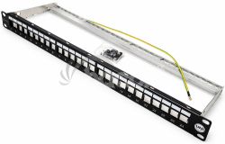 DATAWAY Patch panel V2, 19" 24x keystone, modul�rny, UNI