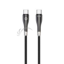 Dtov kbel Forever Sleek USB-C/USB-C 1m 100W ern GSM171010