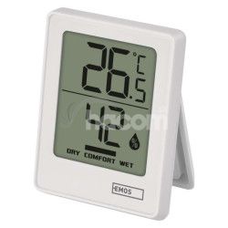 Digit�lny teplomer s vlhkomerom, bezdr�tov� sn�ma� E0345 E0345