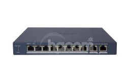 DS-3E1310P-EI/M 8x100Mb PoE+2x1Gb RJ45, smart switch, 60W