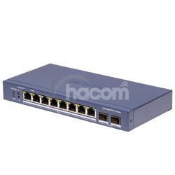 DS-3E1510P-SI-8P2F 8x1Gb PoE, 2x1Gb SFP