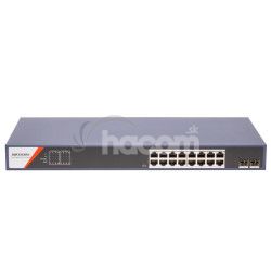 DS-3E1518P-SI-16P2F 16x1Gb PoE, 2x1Gb SFP