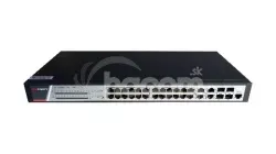 DS-3E2528P(B) 24xGb PoE+4x Gb SFP, switch, 370W