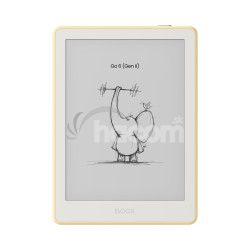 E-book ONYX BOOX GO 6 (Gen II), custard, 6" Carta 1300, 32GB, Bluetooth, Android 11, E-ink displej
