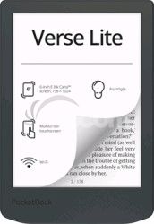 E-book POCKETBOOK 619 Verse Light, Midnight Grey, siv PB619-T-WW