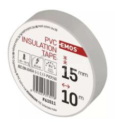 Emos Izolan pska PVC 15/10 biela