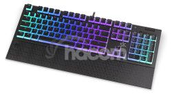 Endorfy Omnis Pudding Red/Drtov USB-A/US layout/ierna EY5A033