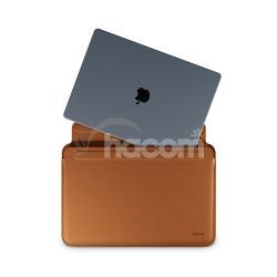 Epico Leather Sleeve MacBook Pro 13,3"/Air 13,6" - hned� 9911141300033