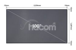 Epson pltno Laser TV 100" Screen - ELPSC35 V12H002AD0