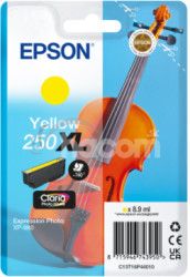 Epson Singlepack Yellow 250XL ink C13T16P44010