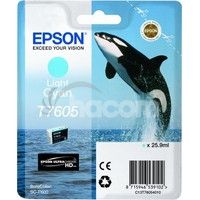 Epson T7605 Ink Cartridge Light Cyan C13T76054010