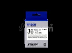 Epson Tape Cartridge LK-7WBVN Vinyl, Black/White 36 mm / 7m C53S657012