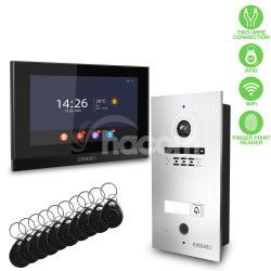 EVOLVEO DoorPhone ID-1, 2-dr�tov� videotelef�n s RFID, odtla�kom prsta a podporou ONVIF kamer DP-ID-1-S