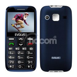 EVOLVEO EasyPhone XR, mobiln telefn pre seniorov s nabjacm stojanom, modr EP-601-XR-BL