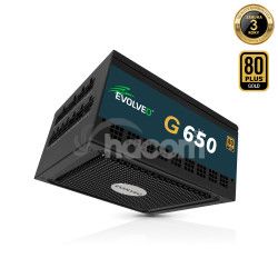 EVOLVEO G650, zdroj 650W, ATX3.1, 14cm, aPFC, 80 + GOLD, 3YRW G650-BK