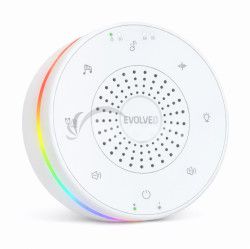 EVOLVEO Nubiloo � usp�vac� modul s bielym �umom, usp�vankami a farebn�m svetlom na dobr� noc NUBILOO