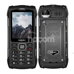 EVOLVEO StrongPhone H1, vodotesn odoln Dual SIM telefn, ierna-ed SGP-H1-BG