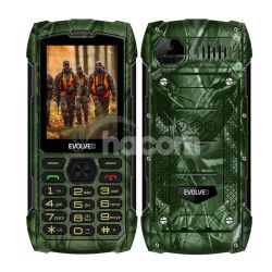 EVOLVEO StrongPhone H1, vodotesn odoln Dual SIM telefn, loveck kamufl SGP-H1-HNT