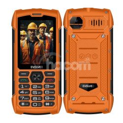 EVOLVEO StrongPhone H1, vodotesn odoln Dual SIM telefn, oranov SGP-H1-OR