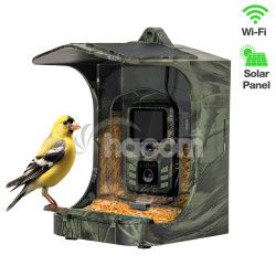 EVOLVEO StrongVision BirdFeeder - Chytr krmtko pre ptkov s kamerou a solrnym panelom CAM-BF