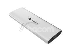 Extern� box pre SSD Natec RHINO M.2 NVME LITE USB-C 3.2 GEN 2, hlin�kov� telo, ARCTIC SILVER NKZ-2474
