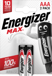 Energizer Max AAA alkalick batrie 2ks E303325300