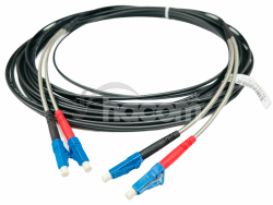 FIBRAIN DR03 RapidBox, Optick patchcord LC/PC - LC/PC 30m, 3mm, G.657A1, duplex, outdoor