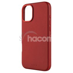 FIXED MagLeather ko�en� kryt iPhone 16, �erven� FIXLM-1400-RD