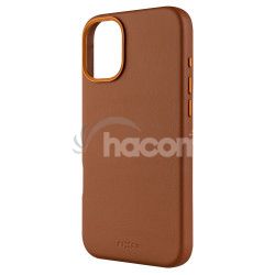 FIXED MagLeather ko�en� kryt iPhone 16, hned� FIXLM-1400-BRW