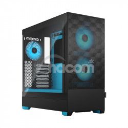 Fractal Design Pop Air RGB Cyan Core TG Clear Tint FD-C-POR1A-02