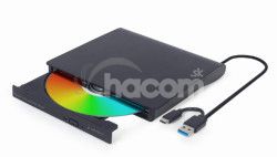 GEMBIRD extern USB DVD mechanika, ierna DVD-USB-031