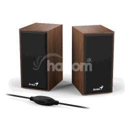 Genius SP-HF180, USB stereo reprky 2x3W, drevo 31730029400