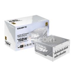 GIGABYTE GAMING 750W 80PLUS Gold Modular white GP-GME750GM PG5 ICE