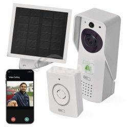 GoSmart Domov bezdrtov batriov videozvonek IP-09D s WiFi a solrnym panelom H4030