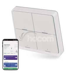 GoSmart Prenosn ovlada scn IP-2004ZW, ZigBee 3.0, 4-tlaidlov