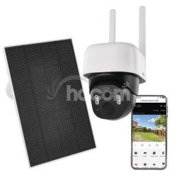GoSmart Vonkaj�ia bat�riov� kamera IP-1200 WASP s WiFi a sol�rnym panelom H4067