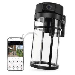 GoSmart Vonkaj�ia oto�n� kamera IP-1300 LANTERN s WiFi a svetlom, �ierna H4074