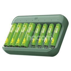 GP nab�ja�ka bat�ri� Charge & save E822 + 4�AA 1300 mAh + 4�AAA 650 mAh B58829