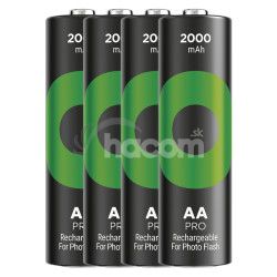 GP Nabjac ReCyko Pro Photo Flash AA 2000mAh-4ks 1032224201