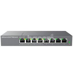 Grandstream GWN7711P Layer 2 Lite managed switch, 8 portov, 4x PoE/PoE+ GWN7711P