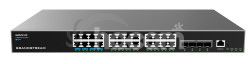 Grandstream GWN7813P Layer 3 Managed Network PoE Switch, 24 portov / 4 SFP+ GWN7813P