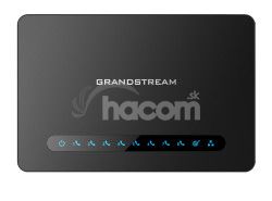 Grandstream HT818 (ATA), 8x FXS, 2 SIP ty, 1x Gbit LAN, NAT router, 3-cestn konf., auto-provisio. HT818