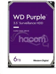 HDD 6TB WD64PURZ Purple 256MB SATAIII 5400rpm WD64PURZ