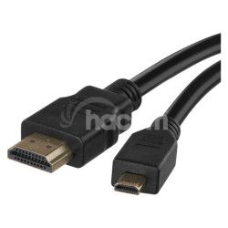 HDMI 2.0 high speed kbel A vidlica  D vidlica 1,5m S10103