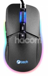 Hern my C-TECH Dawn (GM-24L), casual gaming, 6400 DPI, RGB podsvietenie, USB GM-24L