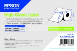 High Gloss Label 210 x 297mm, 194 lab C33S045728