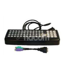 Honeywell 60 key Rugged Keyboard, QWERTY, PS2, WX8 adap.cable VX89152KEYBRD